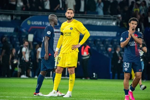 Gianluigi Donnarumma (Paris SG) FOOTBALL : Paris Saint Germain - OGC Nice - Ligue 1 - JournÃ e 5 - 15 09 2023 BaptisteAutissier Panoramic 