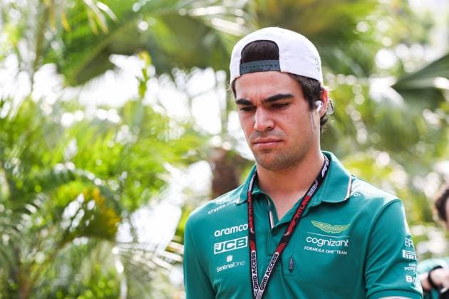 STROLL Lance (can), Aston Martin F1 Team AMR23, portrait during the 2023 Formula 1 Singapore Airlines Singapore Grand Prix, 15th round of the 2023 Formula One World Championship, WM, Weltmeisterschaft from September 15 to 17, 2023 on the Marina Bay Street Circuit, in Singapore - F1 - SINGAPORE GRAND PRIX 2023 DPPI Panoramic  00123034_AV6_6476