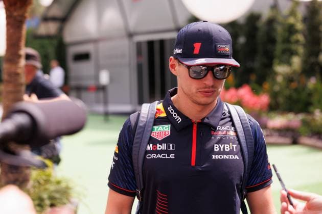 September 16, 2023, Singapore, Singapore: Max Verstappen of the Netherlands and Oracle Red Bull Racing arrives in the paddock ahead of final practice for the F1 Grand Prix of Singapore at the Marina Bay Street Circuit. Singapore Singapore - ZUMAs197 20230916_aaa_s197_009 Copyright: xGeorgexHitchensx