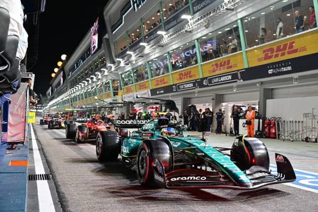 14 Fernando Alonso ESP, Aston Martin Aramco Cognizant F1 Team , F1 Grand Prix of Singapore at Marina Bay Street Circuit on September 16, 2023 in Singapore, Singapore Photo by HOCH ZWEI Singapore Singapore