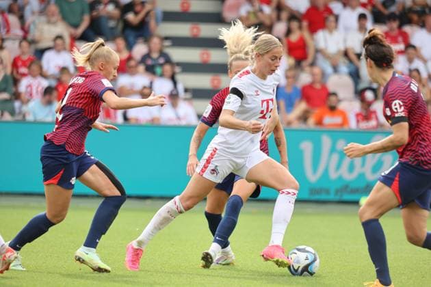 Sharon Beck Cologne , 1 FC Cologne RB Leipzig, Google Pixel Frauen Bundesliga, 1 Spieltag, Cologne, Germany, 17 09 2023