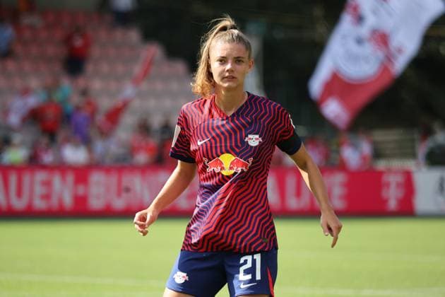 Julia Landenberger Leipzig , 1 FC Köln RB Leipzig, Google Pixel Frauen Bundesliga, 1 Spieltag, Cologne, Germany, 17 09 2023