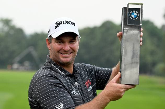 Mandatory Credit: Photo by Sandra Mailer Shutterstock (14094596g) Ryan Fox of New Zealand wins the BMW PGA, Golf Herren Championship 2023 at Wentworth BMW PGA Championship, Day 4, Golf, Wentworth Club, UK - 17 Sep 2023 BMW PGA Championship, Day 4, Golf, Wentworth Club, UK - 17 Sep 2023  Copyright: xSandraxMailer Shutterstockx 14094596g