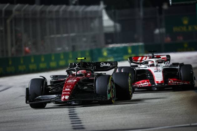 24 Guanyu Zhou CHN, Alfa Romeo F1 Team Stake , F1 Grand Prix of Singapore at Marina Bay Street Circuit on September 17, 2023 in Singapore, Singapore Photo by HOCH ZWEI Singapore Singapore
