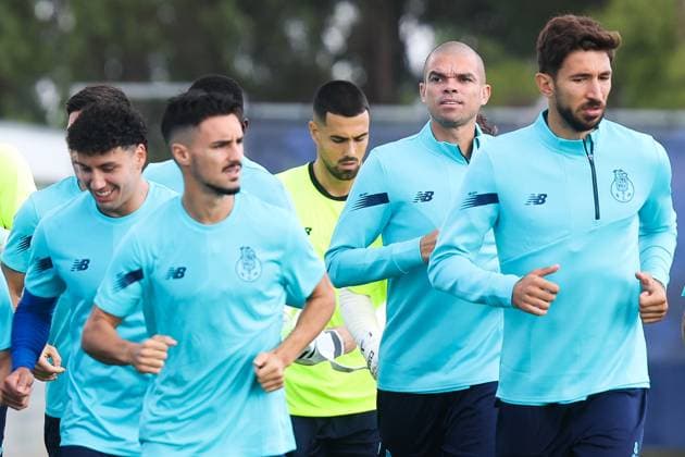 Football, CL, FC Porto Training