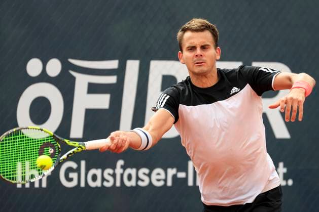 TENNIS - ATP, Tennis Herren Layjet Open BAD WALTERSDORF,AUSTRIA,18.SEP.23 - TENNIS - ATP Challenger Tour, Layjet Open. Image shows Petr Nouza (CZE).  GEPAxpictures xMarioxBuehner-Weinrauch