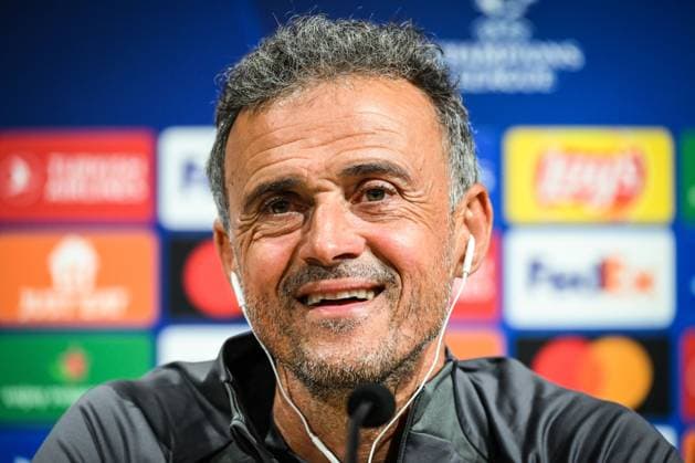 Football, CL, Paris Saint Germain Press Conference