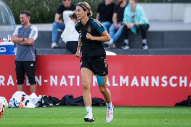 Sara Doorsoun Germany , GER, DFB national football team women, training, DFB Campus, 18 09 2023, GER, DFB national football team women, training, 18 09 2023 Frankfurt am Main, Germany. Copyright: xEibner-Pressefoto FlorianxWieganx EP_FWD