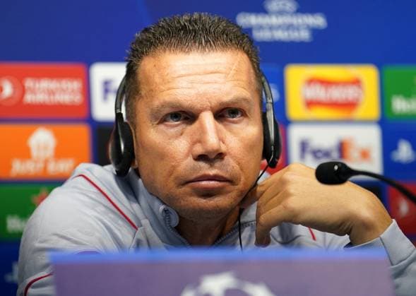 Football, CL, Red Star Belgrade, Press conference