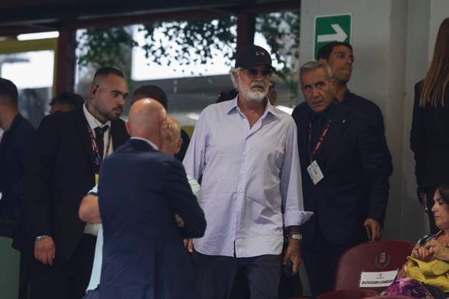 Italy: Serie a football match Unione Sportiva Salernitana vs Torino Football Club Flavio Briatore looks during the Serie A football match between Unione Sportiva Salernitana vs Torino Football Club at the Arechi Stadium in Salerno on September 18, 2023. ABPH0279 Copyright: xAntonioxBalascox