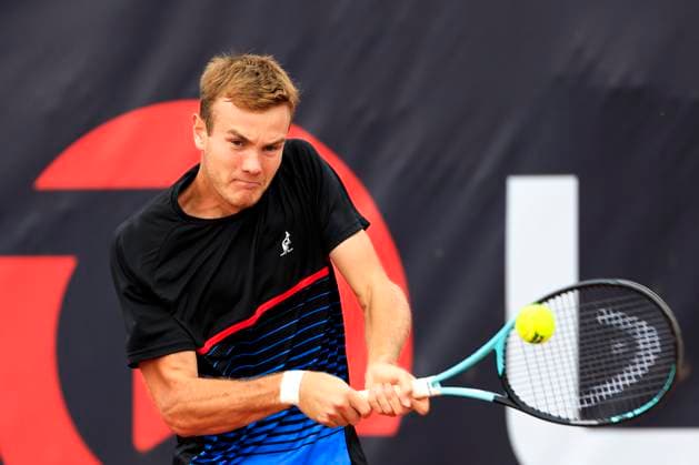 TENNIS - ATP, Tennis Herren Layjet Open BAD WALTERSDORF,AUSTRIA,19.SEP.23 - TENNIS - ATP Challenger Tour, Layjet Open. Image shows Vitaliy Sachko (UKR).  GEPAxpictures xMarioxBuehner-Weinrauch