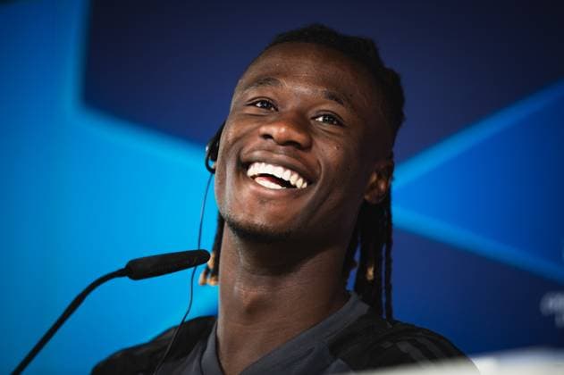 Champions League: Real Madrid press conference, PK, Pressekonferenz before the match against Union Berlin Eduardo Camavinga (Real Madrid) during the press conference the day before the football match of Champions League against Union Berlin at Ciudad Real Madrid on September 19, 2023 in Valdebebas (Madrid), Spain Valdebebas Ciudad Real Madrid Madrid Spain Copyright: xAlbertoxGardinx AGardin_ChampionsLeague_RealMadrid_press_086