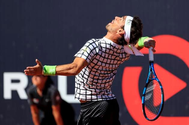TENNIS - ATP, Tennis Herren Layjet Open BAD WALTERSDORF,AUSTRIA,19.SEP.23 - TENNIS - ATP Challenger Tour, Layjet Open. Image shows Fabio Fognini (ITA).  GEPAxpictures xMarioxBuehner-Weinrauch