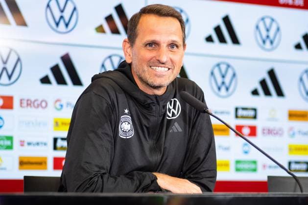 Joti Chatzialexiou DFB, Sportlicher Leiter Nationalmanschaft , GER, Press Conference Football Women National Team, DFB Campus, 19 03 2023 GER, Press Conference Football Women National Team, 19 03 2023, Frankfurt am Main Copyright: xEibner-Pressefoto FlorianxWieganx EP_FWD