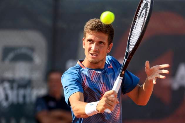 TENNIS - ATP, Tennis Herren Layjet Open BAD WALTERSDORF,AUSTRIA,19.SEP.23 - TENNIS - ATP Challenger Tour, Layjet Open. Image shows Vit Kopriva (CZE).  GEPAxpictures xMarioxBuehner-Weinrauch