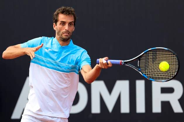 TENNIS - ATP, Tennis Herren Layjet Open BAD WALTERSDORF,AUSTRIA,19.SEP.23 - TENNIS - ATP Challenger Tour, Layjet Open. Image shows Albert Ramos Vinolas (ESP).  GEPAxpictures xMarioxBuehner-Weinrauch