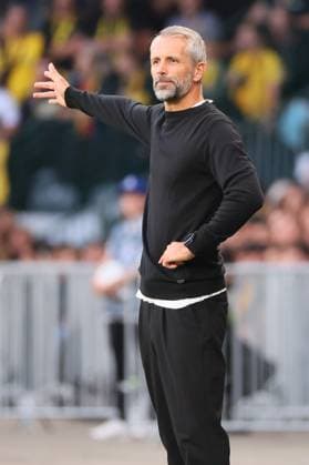 Bern RB Leipzig Champions League Bern, 19 09 2023, Wankdorf Stadion, Football , UEFA Champions League, Group G , Matchday 1, Young Boys Bern vs RB Leipzig , In picture coach Marco Rose RB Leipzig , Photo intended for editorial use only , UEFA regulations prohibit any use of photographs as image sequences and or quasi video ,
