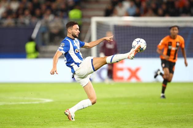 Hamburg, Germany 19 September 2023 Champions League 2023 2024 Shakhtar Donetsk vs FC Porto Pictured Joao Mario Porto, 23 Volksparkstadion Hamburg Copyright: xFotostandx xTaegerx