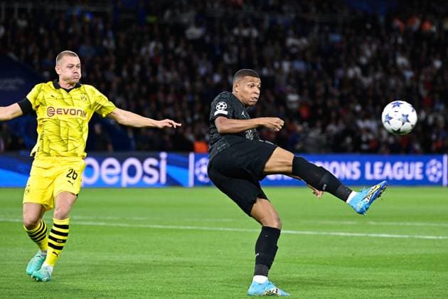 Kylian Mbappe ( 7 - PSG ) - FOOTBALL : Paris Saint Germain vs Borussia Dortmund - Ligue des Champions - 19 09 2023 FedericoPestellini Panoramic 