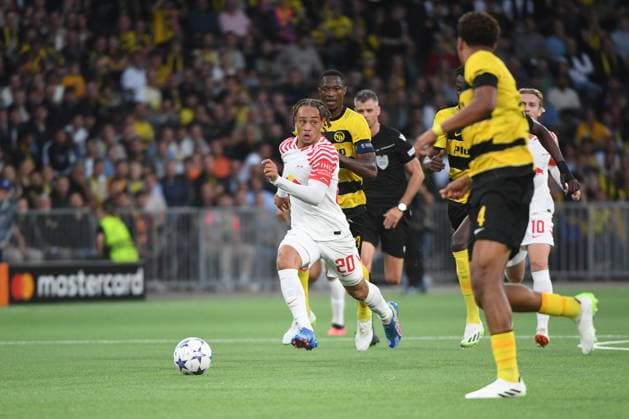 19 09 2023, Bern, Wankdorf, UEFA Champions League Young Boys Leipzig, 20 Xavi Simons Leipzig Bern Wankdorf Bern Switzerland Copyright: xJustPictures.ch ManuelxWinterbergerx jp-de-MaWi-19.09.23_MWI_7254