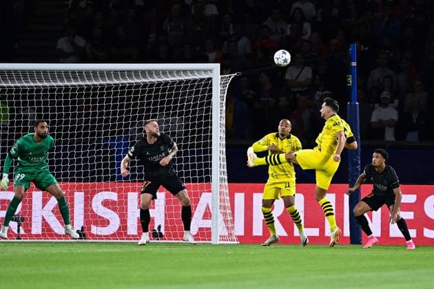 Gianluigi Donnarumma ( 99 - PSG ) - Niklas Sule ( 25 - Borussia Dortmund ) - FOOTBALL : Paris Saint Germain vs Borussia Dortmund - Ligue des Champions - 19 09 2023 FedericoPestellini Panoramic 
