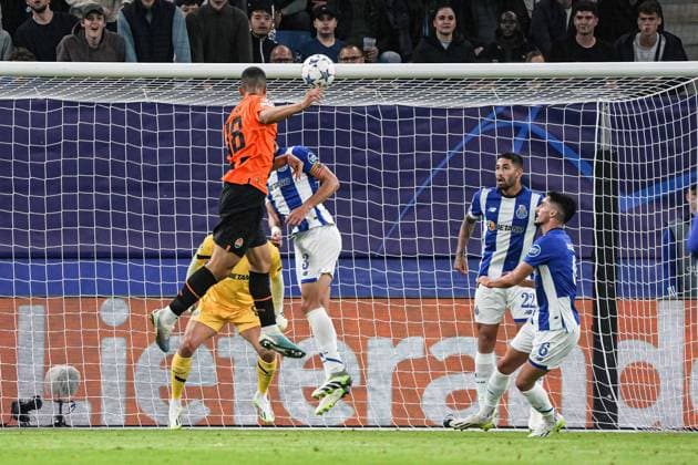 Goal to 1 1 Kevin Kelsy Shakhtar Donetsk, 18 GER, Shakhtar Donetsk vs FC Porto, Football, Champions League, Group H, Matchday 1, Season 2023 2024, 19 09 2023 GER, Shakhtar Donetsk vs FC Porto, Football, Champions League, Group H, Matchday 1, Season 2023 2024, 19 09 2023 Hamburg Copyright: xEibner-Pressefoto MarcelxvonxFehrnx EP_MFN
