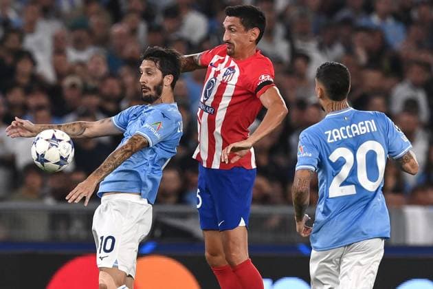 Football, CL, Lazio Roma - Atletico Madrid