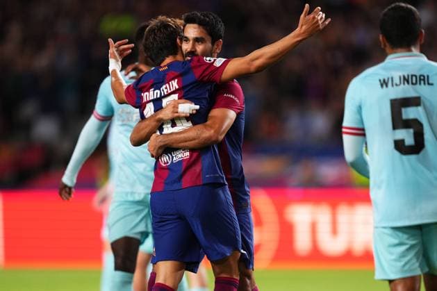 Editorial use only FC Barcelona, Barca v Royal Antwerp FC, UEFA Champions League match, Group H, date 1. Football, Lluis Companys Stadium, Barcelona, Spain - 196 Sept 2023 Editorial use only  Copyright: xBaguxBlanco Shutterstockx 14109927n