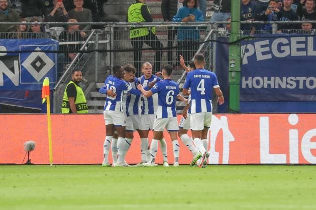 19 09 2023, xgox, football UEFA Champions League, Shakhtar Donetsk FC Porto emspor, v l Jubrel after 1 2 by Galeno Porto, 13 DFL DFB REGULATES PROHIBIT ANY USE OF PHOTOGRAPHS as IMAGE SEQUENCES and or QUASI VIDEO Hamburg