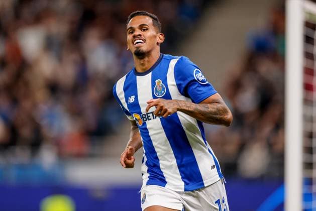 Hamburg, 19 September 2023 Football, UEFA Champions League 2023 24, Shakhtar Donetsk FC Porto Galeno FC Porto, 13 celebrates his goal to 0 1
