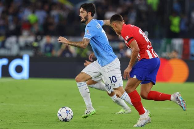 Rome, Italy 19.09.2023: Angel Correa of Atletico in action during the Uefa Champions League 2023-2024 football, group E, between SS Lazio vs Atletico de Madrid at Olympic Stadium in Rome.  Copyright: xMarcoxIacobucci IPAxSportx xipa-x xx IPA_40417640 IPA_IPA40417640
