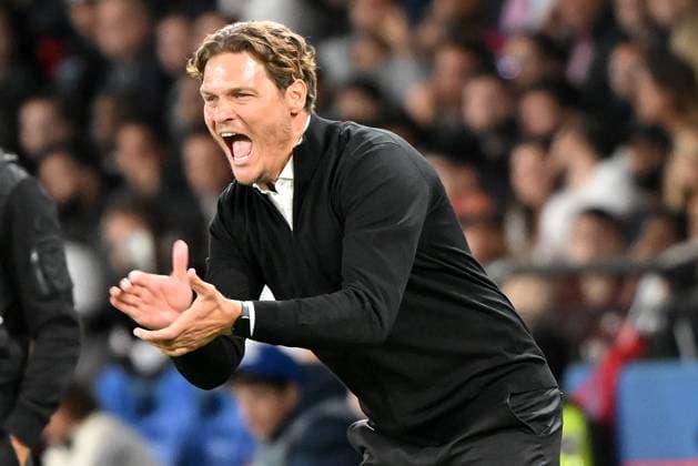 Paris, Parc des Princes, 19 09 23, GER, Men, UEFA Champions League, 2023 2024 season, Paris Saint Germain Borussia Dortmund picture coach Edin TERZIC Dortmund Only for editorial use UEFA regulations prohibit any use of photographs as image sequences and or quasi video France
