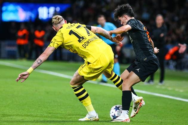 Paris Saint-Germain v Borussia Dortmund: Group F - UEFA Champions League 2023 24 Machado Ferreira Vitor of Paris St Germain During the UEFA Champions League match between Paris St Germain and Borussia Dortmund, in Paris, France, on September 19, 2023. Paris France  Copyright: xIbrahimxEzzatx originalFilename:ezzat-parisstg230919_np32X.jpg