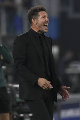 UEFA Champions League football match - SS Lazio vs Club Atletico De Madrid Diego Simeone of Club Atletico De Madrid during the 1st day of the UEFA Champions League Group E between S.S. Lazio - Club Atletico De Madrid on September 19, 2023 at the Olympic Stadium in Rome, Italy. Rome Italy  Copyright: xIPAxSport ABACAx BRIPASport20230920_047 IPAxSport ABACAx BRIPASport20230920_047