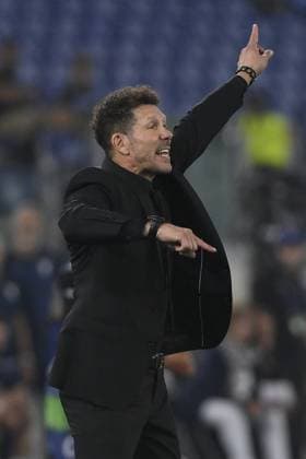 UEFA Champions League football match - SS Lazio vs Club Atletico De Madrid Diego Simeone of Club Atletico De Madrid during the 1st day of the UEFA Champions League Group E between S.S. Lazio - Club Atletico De Madrid on September 19, 2023 at the Olympic Stadium in Rome, Italy. Rome Italy  Copyright: xIPAxSport ABACAx BRIPASport20230920_069 IPAxSport ABACAx BRIPASport20230920_069