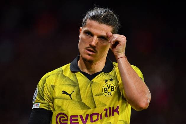 Paris Saint Germain - UEFA Champions League - Borussia Dortmund Marcel Sabitzer of Borussia Dortmund during the UEFA Champions League match between Paris Saint-Germain and Borussia Dortmund at Parc des Princes on September 19, 2023 in Paris, France. (Photo by Franco Arland IMAGO) Copyright: xx FAR_0588