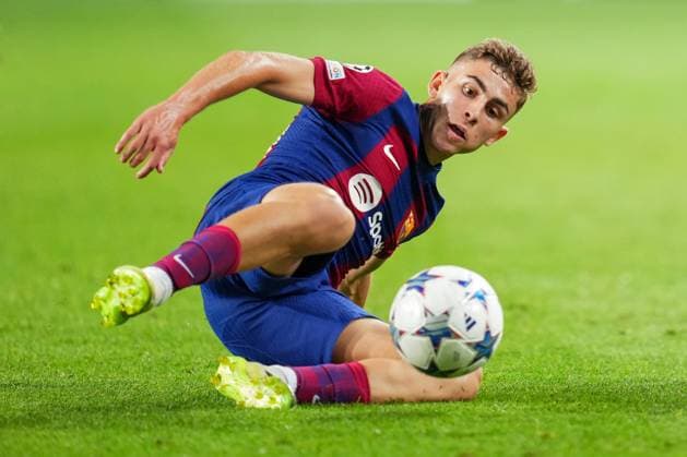 Editorial use only FC Barcelona, Barca v Royal Antwerp FC, UEFA Champions League match, Group H, date 1. Football, Lluis Companys Stadium, Barcelona, Spain - 19 Sept 2023 Editorial use only  Copyright: xBaguxBlanco Shutterstockx 14110000ae