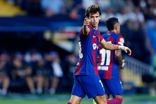 Joan Felix (Barcelona), SEPTEMBER 19, 2023 - Football Soccer : UEFA Champions League Group H match between FC Barcelona, Barca 5-0 Royal Antwerp FC at the Estadi Olimpic Lluis Companys in Barcelona, Spain. Noxthirdxpartyxsales  (229795316)