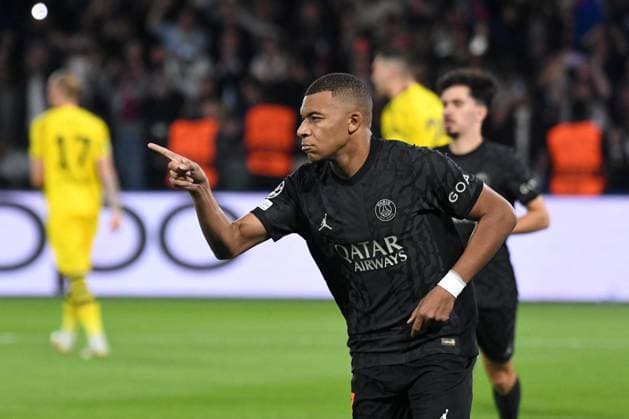 Champions League - PSG v Borussia Dortmund Kylian Mbappe during the UEFA Champions League 1st round Group F football match between Paris Saint-Germain (PSG) and Borussia Dortmund (BVB) at the Parc des Princes stadium in Paris, France on September 19, 2023. Photo by Lionel UrmanABACAPRESS.COM Paris France  Copyright: xUrmanxLionel ABACAx 868345_013 UrmanxLionel ABACAx 868345_013