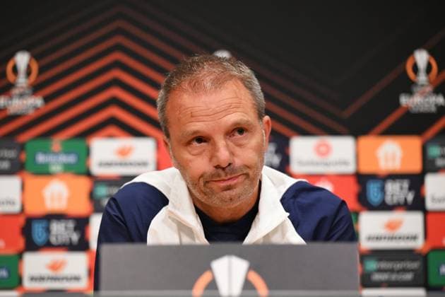 Football, EL, Ajax Amsterdam, Press conference