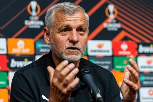 Football, EL, Stade Rennes, Press conference