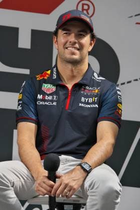 F1 driver Sergio Perez attends an event for F1 Japan Grand Prix Formula 1 Tokyo Festival 2023 at Kabuki-cho, Shinjuku in Tokyo, Japan on Wednesday, September 20, 2023.  TKP2023092015 KEIZOxMORI