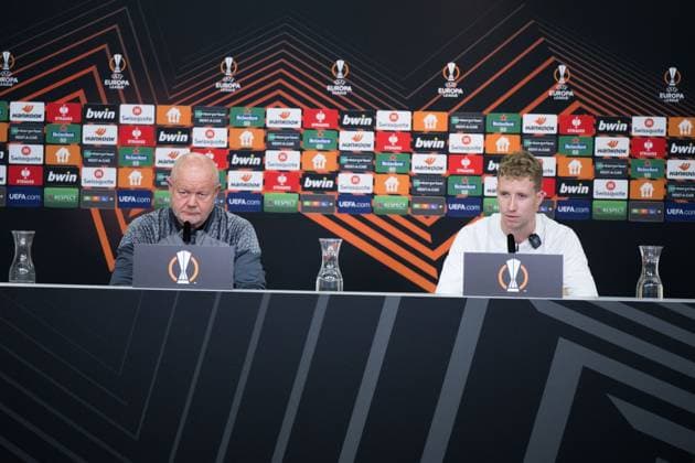 Football, EL, BK Häcken, Press conference