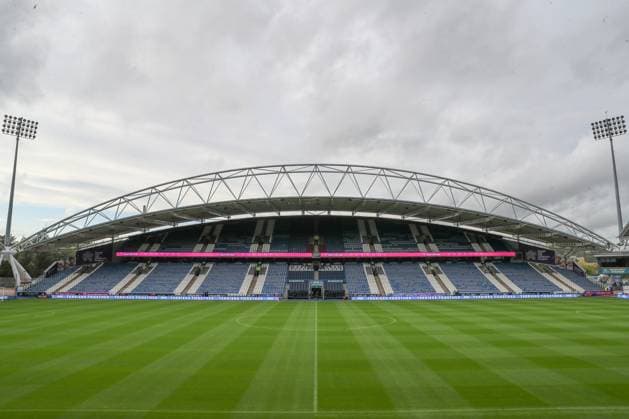 Sky Bet Championship Huddersfield Town v Stoke City A general view inside of John Smith s Stadium, home of Huddersfield Town ahead of the Sky Bet Championship match Huddersfield Town vs Stoke City at John Smith s Stadium, Huddersfield, United Kingdom, 20th September 2023 (Photo by Gareth Evans News Images) Huddersfield John Smith s Stadium West Yorkshire United Kingdom Copyright: xGarethxEvans NewsxImagesx