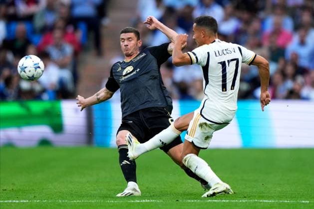 Editorial use only Real Madrid v Union Berlin, UEFA Champions League match, Group C, date 1. Football, Santiago Bernabeu Stadium, Madrid, Spain - 20 Sept 2023 Editorial use only  Copyright: xShutterstockx 14113175d