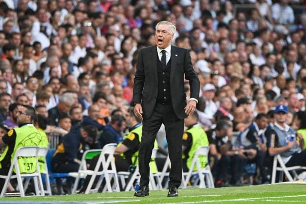 Football, men, season 2023 2024, Champions League Group C, 1 matchday , Real Madrid 1 FC Union Berlin, v l coach Carlo Ancelotti Real Madrid disappointed, disappointed, 20 09 2023, Copyright: xMatthiasxKochx