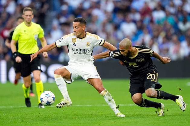 Editorial use only Real Madrid v Union Berlin, UEFA Champions League match, Group C, date 1. Football, Santiago Bernabeu Stadium, Madrid, Spain - 20 Sept 2023 Editorial use only  Copyright: xShutterstockx 14113175h