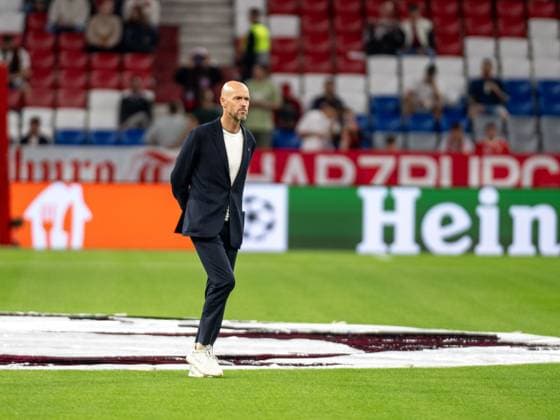 Erik ten Hag Manchester United, Head Coach , GER, FC Bayern Muenchen FCB vs Manchester United MUN , Football, Champions League, Group Stage, Season 2023 2024, 20 09 2023, DFB DFL regulations prohibit any use of photographs as image sequences and or quasi video , GER, FC Bayern Muenchen FCB vs Manchester United MUN , Football, Champions League, Group Stage, Season 2023 2024, 20 09 2023 Muenchen Copyright: xEibner-Pressefoto SaschaxWaltherx EP_EER