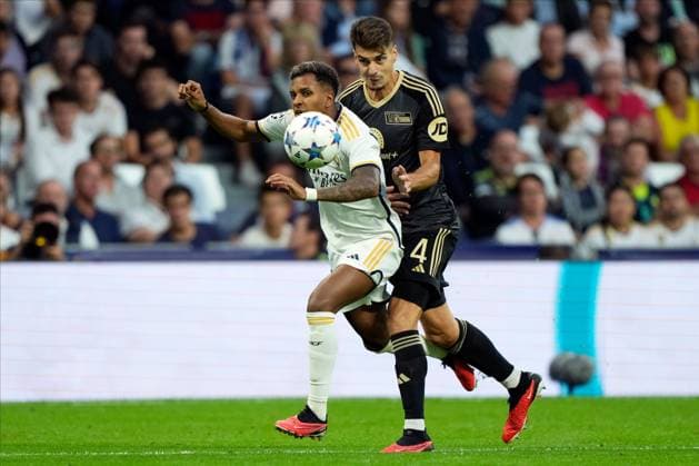 Editorial use only Real Madrid v Union Berlin, UEFA Champions League match, Group C, date 1. Football, Santiago Bernabeu Stadium, Madrid, Spain - 20 Sept 2023 Editorial use only  Copyright: xShutterstockx 14113175k