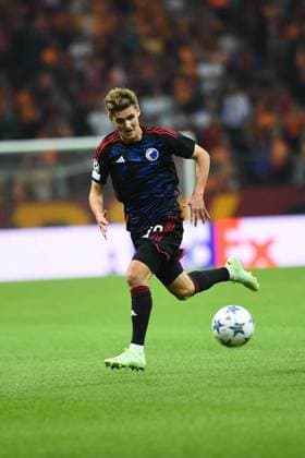 Elias Jelert of F.C. Copenhagen during the UEFA Champions League match between Galatasaray and F.C. Copenhagen at Ali Sami Yen Sports Complex Rams Park Arena on September 20, 2023 in Istanbul, Turkey. Istanbul Turkey Copyright: xSeskimPhotox Gsaray-Copenhagen-20923 (45)